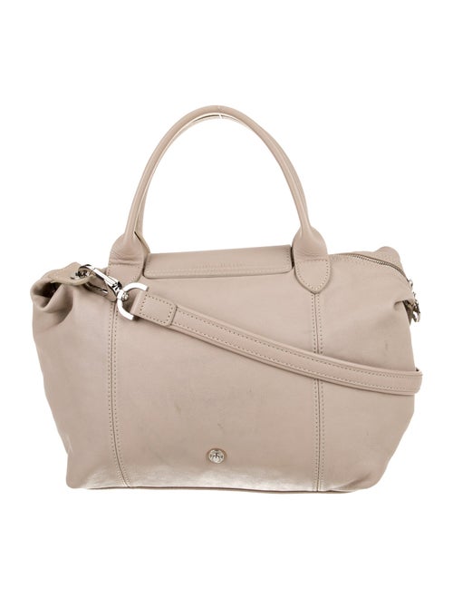 Longchamp Leather Top Handle Bag