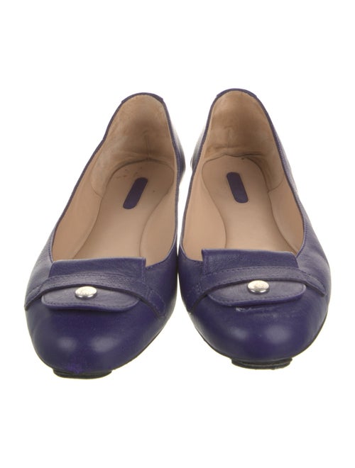 Longchamp Leather Flats