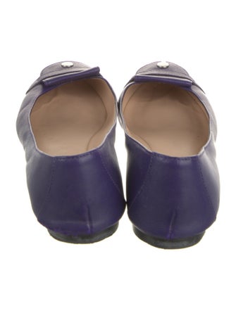 Longchamp Leather Flats