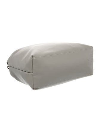 Longchamp Leather Messenger Bag