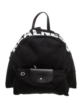 Longchamp Canvas Backpack