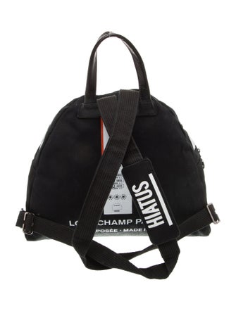 Longchamp Canvas Backpack