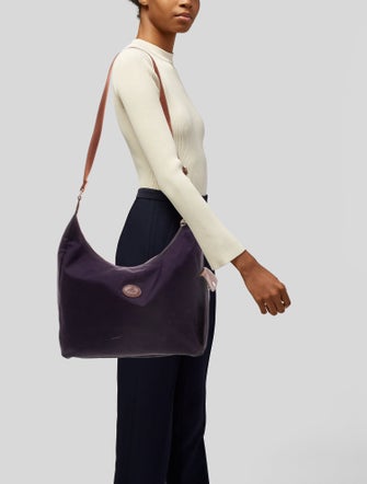 Longchamp Nylon Messenger Bag