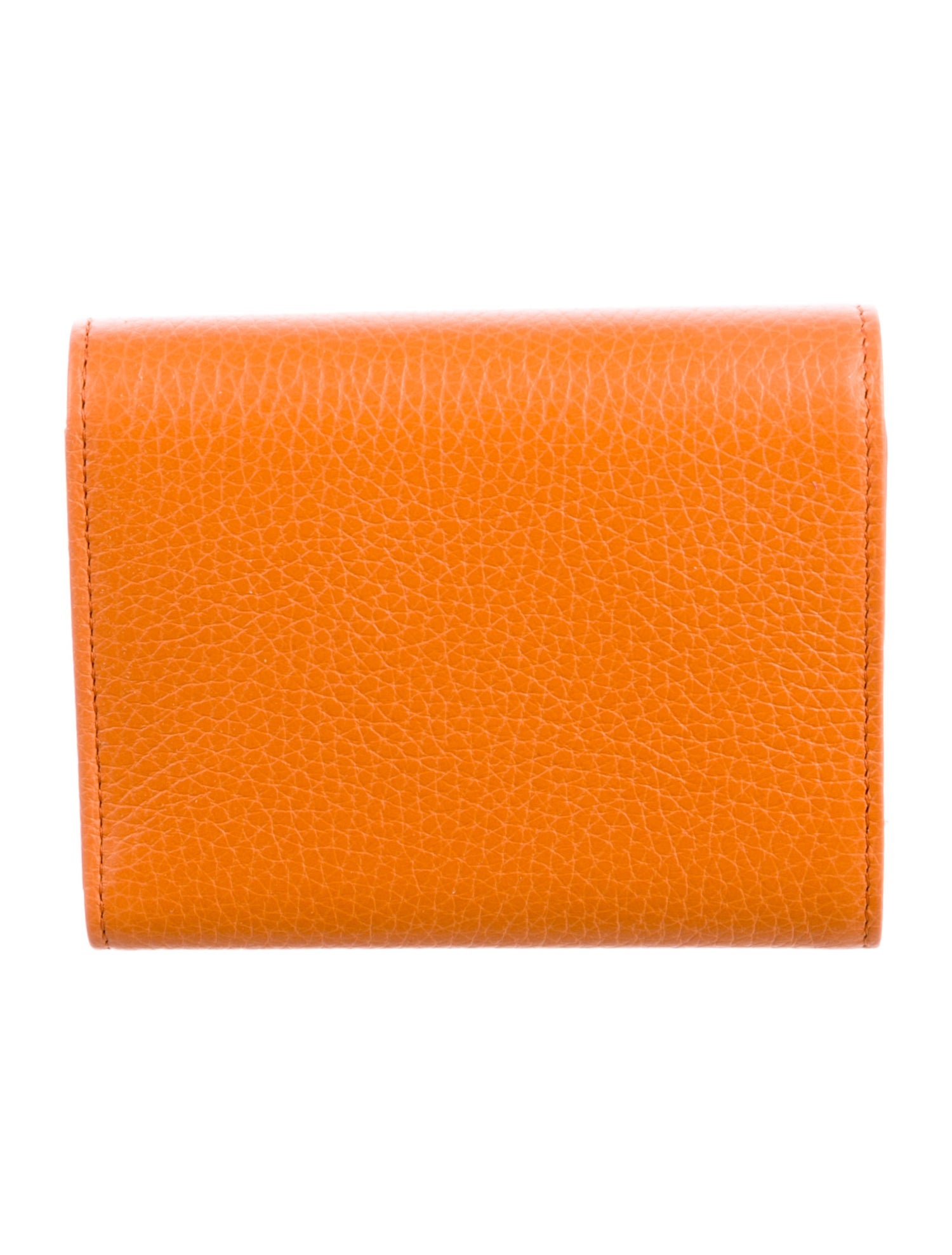 Longchamp Leather Compact Wallet