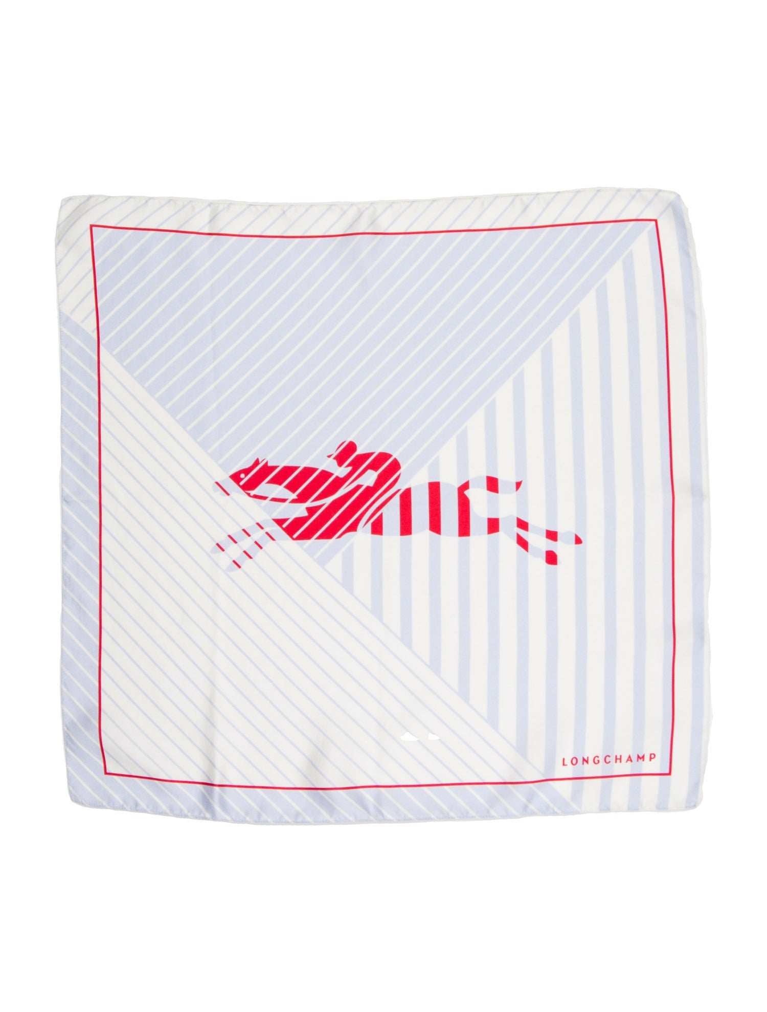 Longchamp Silk Printed Bandana