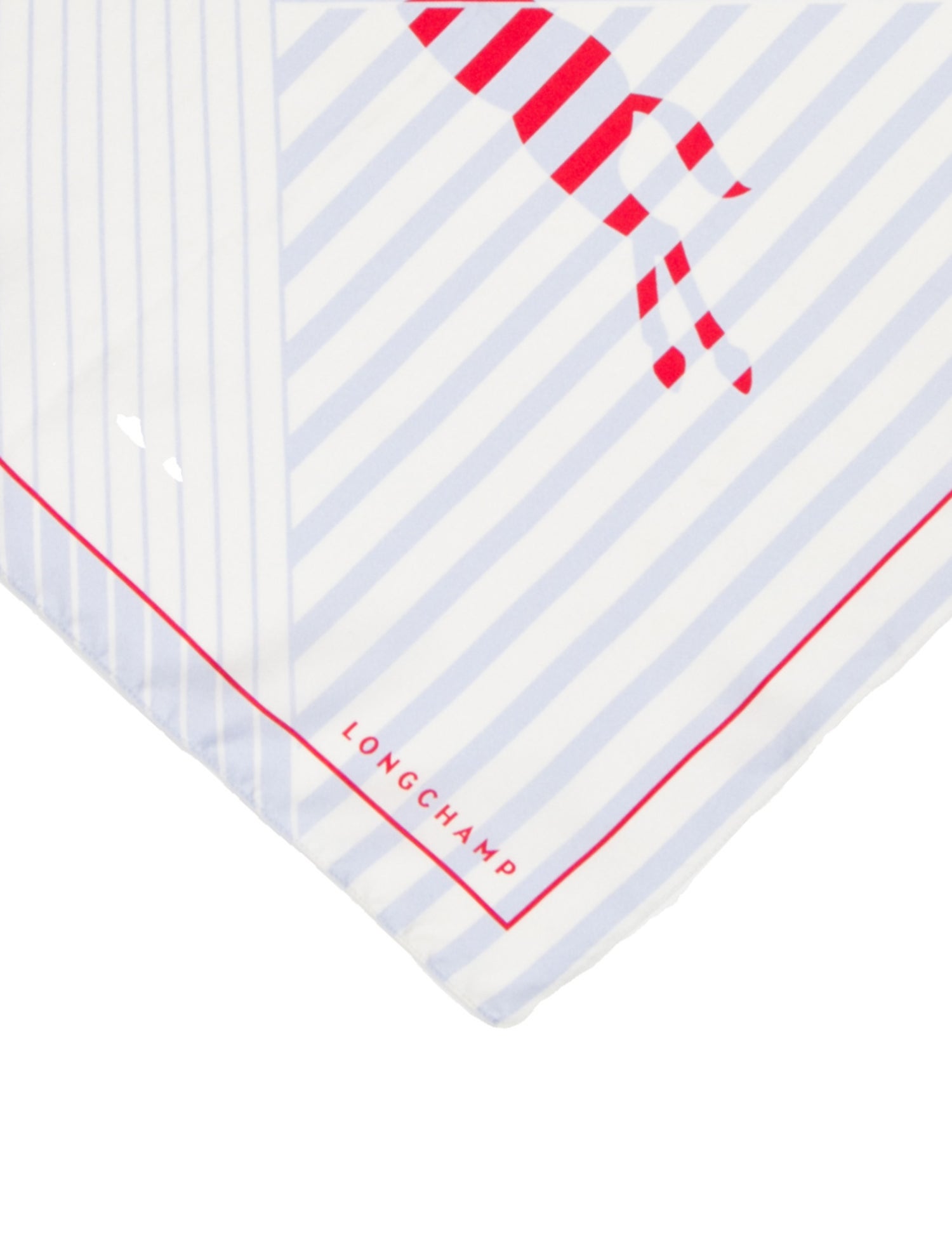 Longchamp Silk Printed Bandana