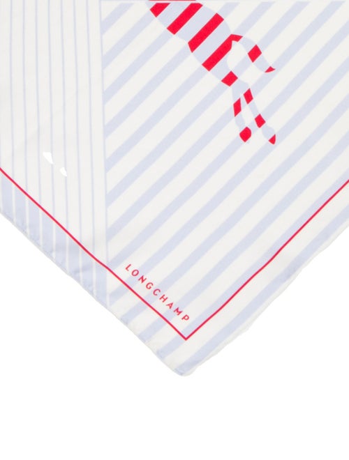 Longchamp Silk Printed Bandana