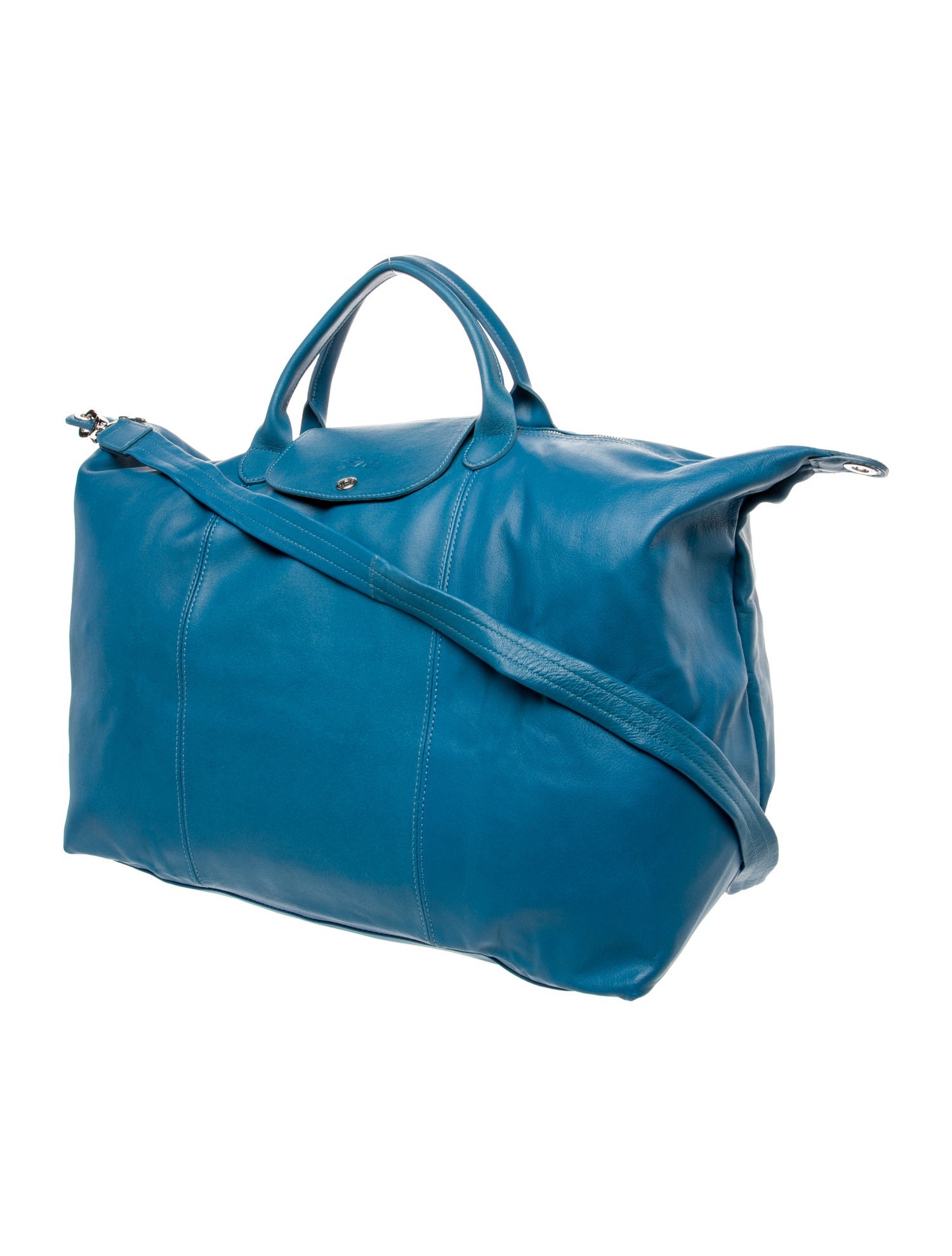 Longchamp Leather Le Pliage Cuir
