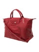 Longchamp Leather Top Handle Bag