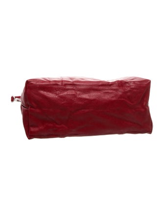 Longchamp Leather Top Handle Bag