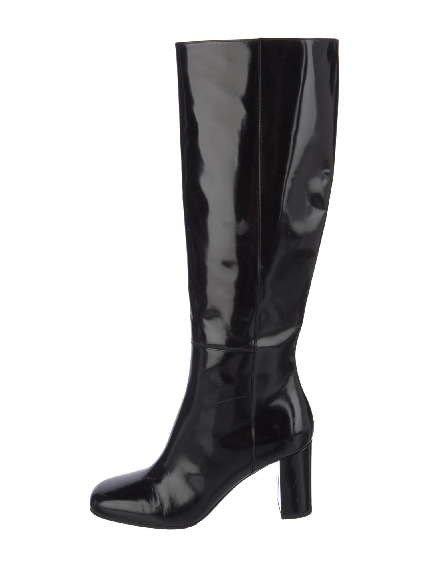 Longchamp Patent Leather Boots