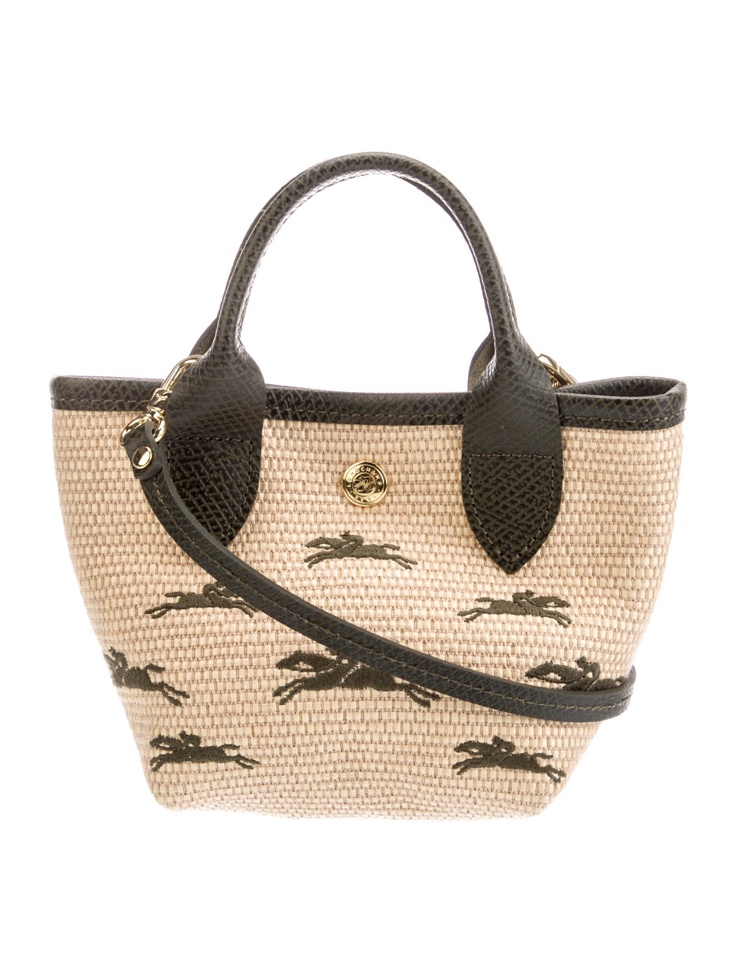 Longchamp Straw Shoulder Bag