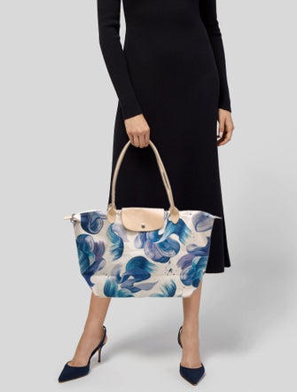 Longchamp Canvas Tote