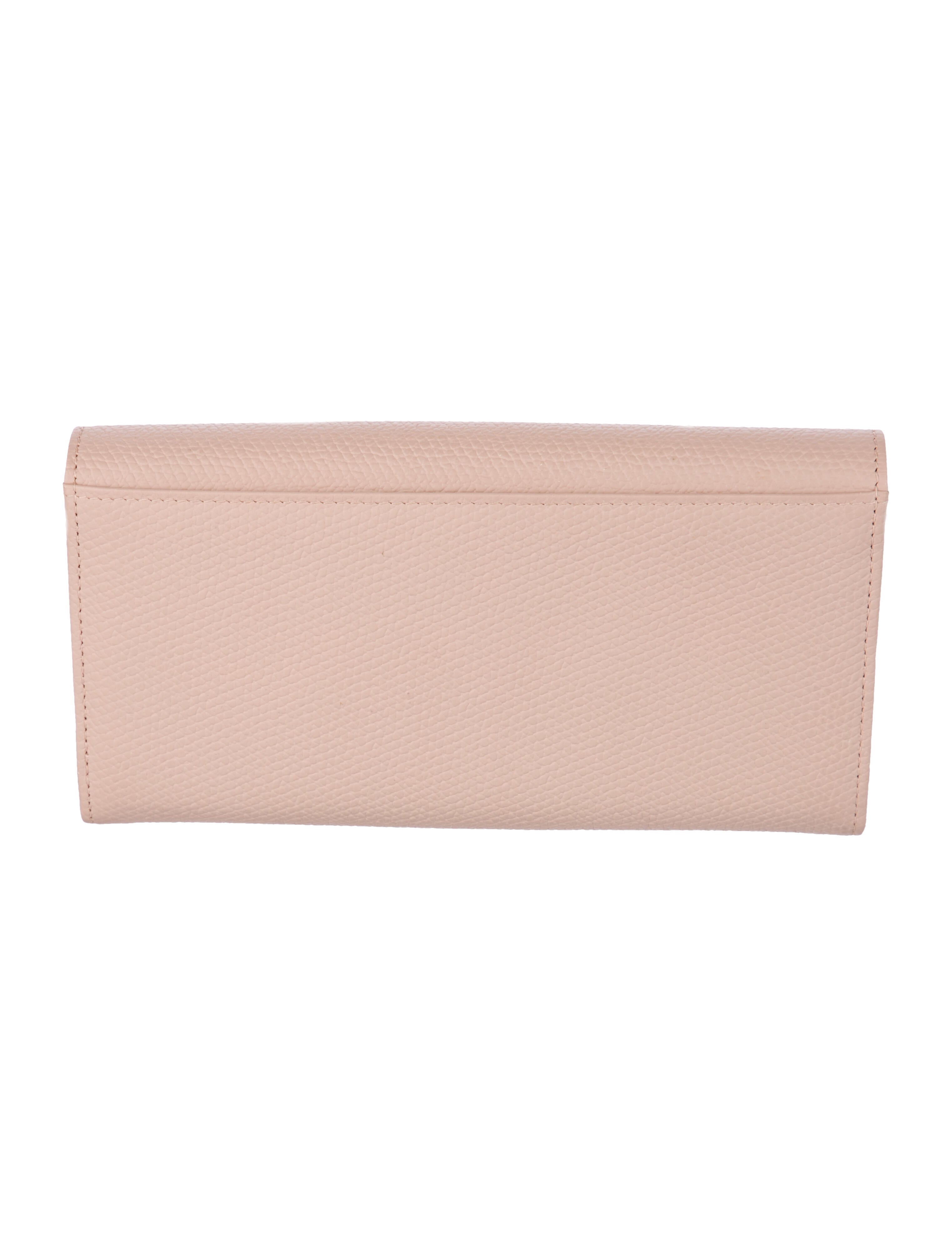 Longchamp Roseau Leather Continental Wallet