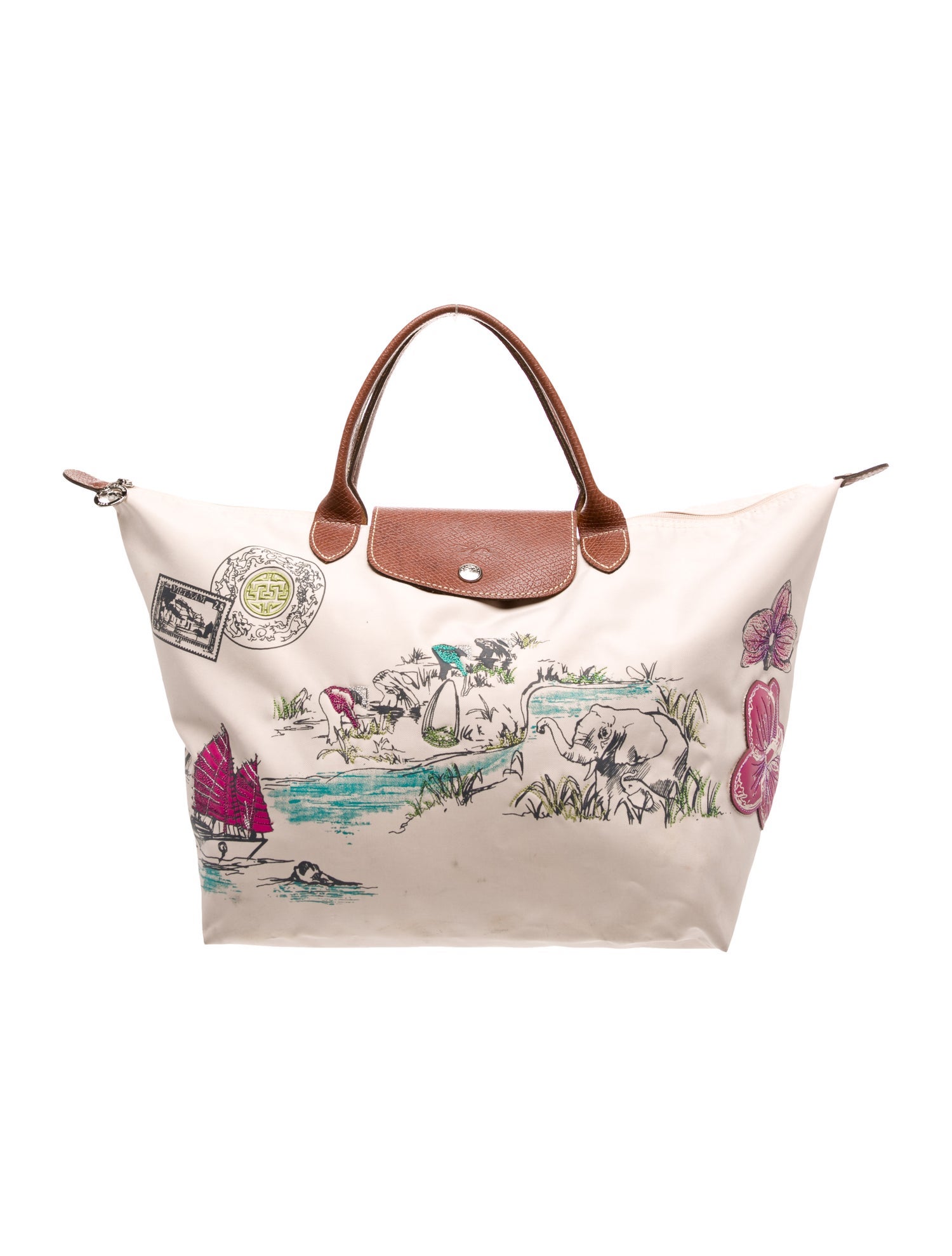 Longchamp Nylon Le Pliage Vietnam Vintage