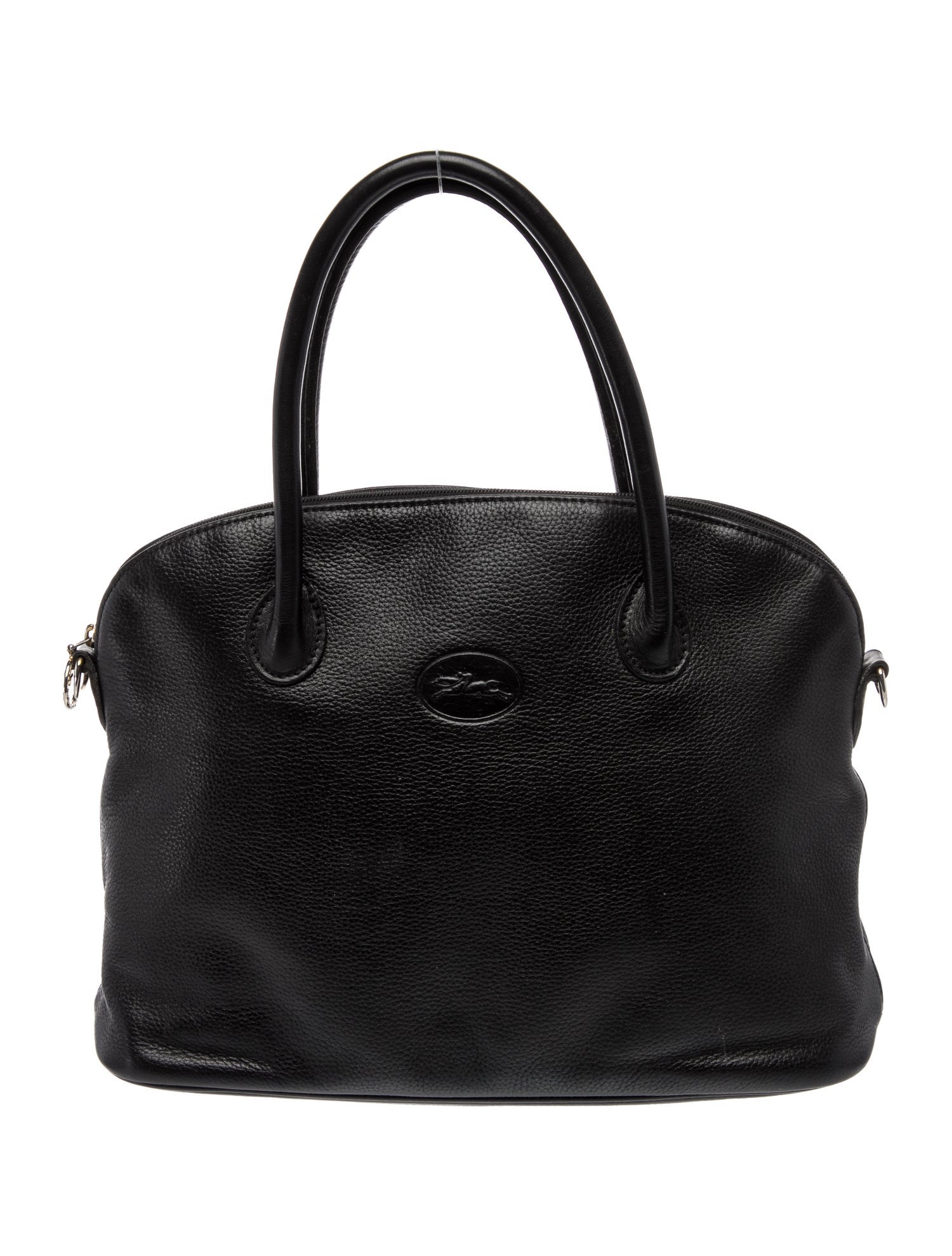 Longchamp Leather Top Handle Bag