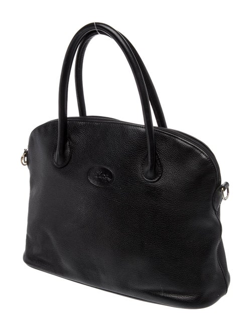 Longchamp Leather Top Handle Bag