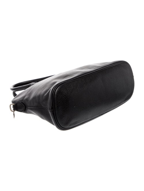 Longchamp Leather Top Handle Bag