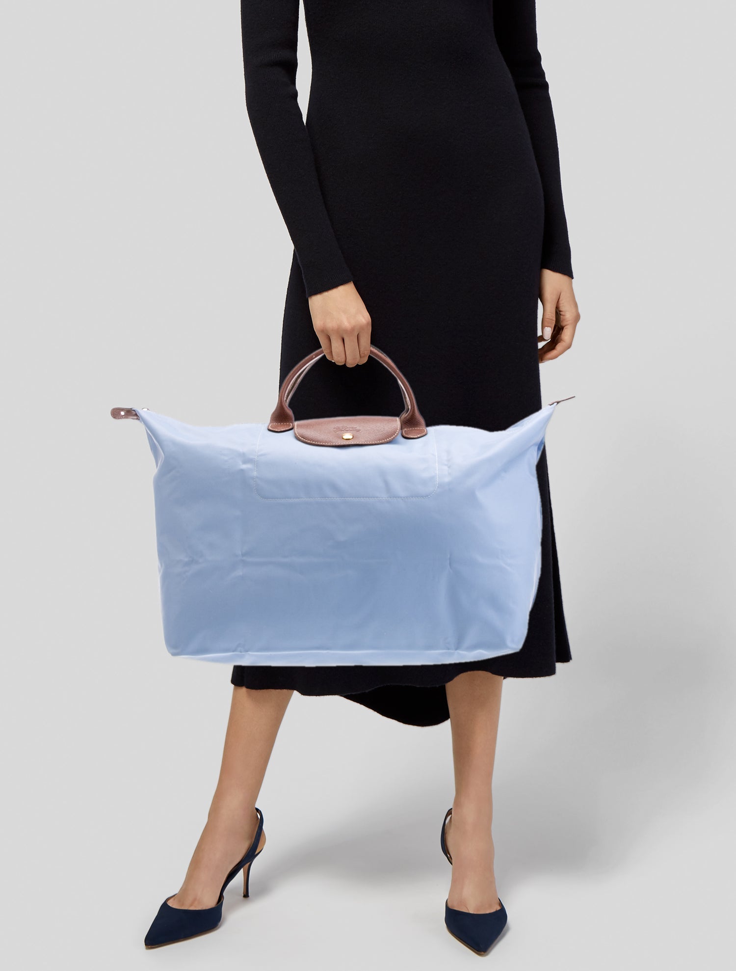 Longchamp Nylon Weekender Bag