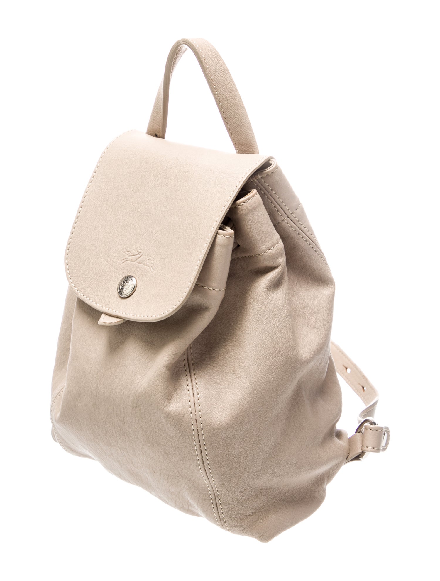 Longchamp Leather Backpack