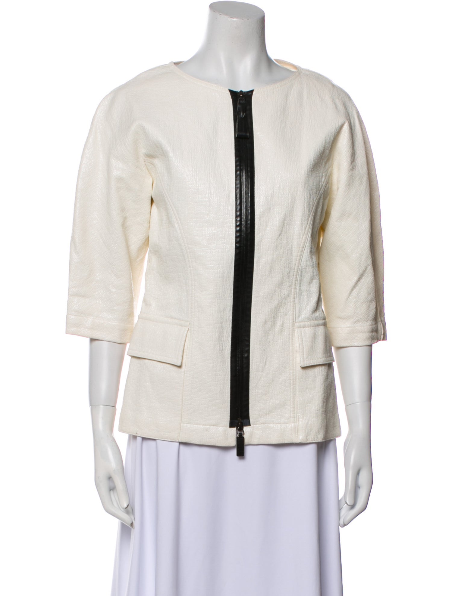 Longchamp Linen Evening Jacket