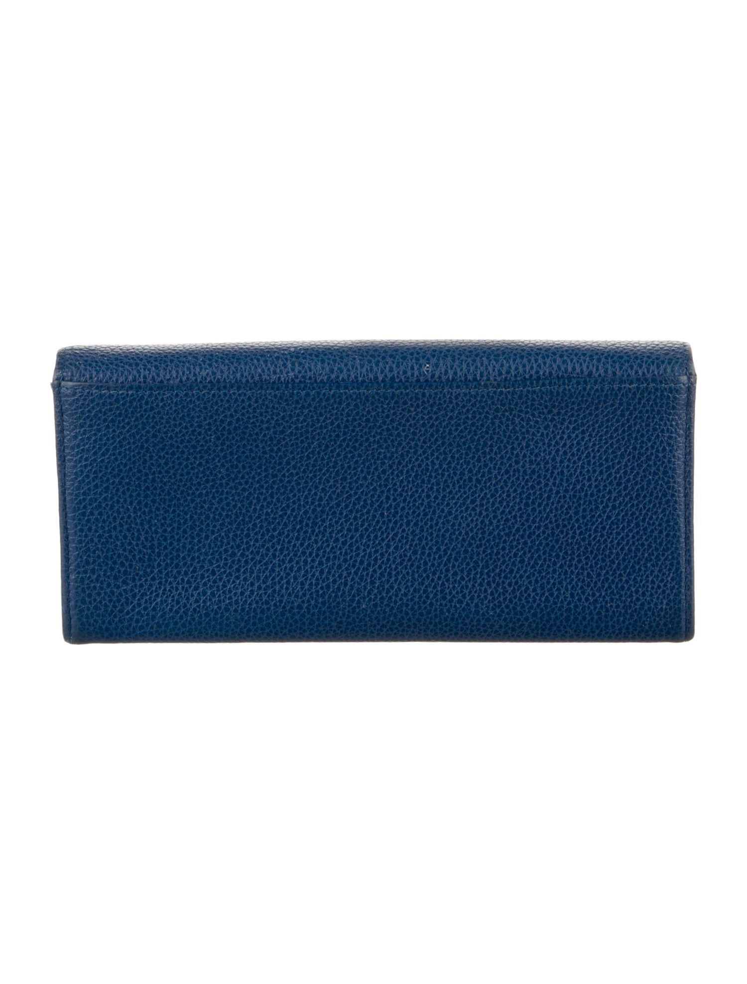 Longchamp Leather Trifold Wallet
