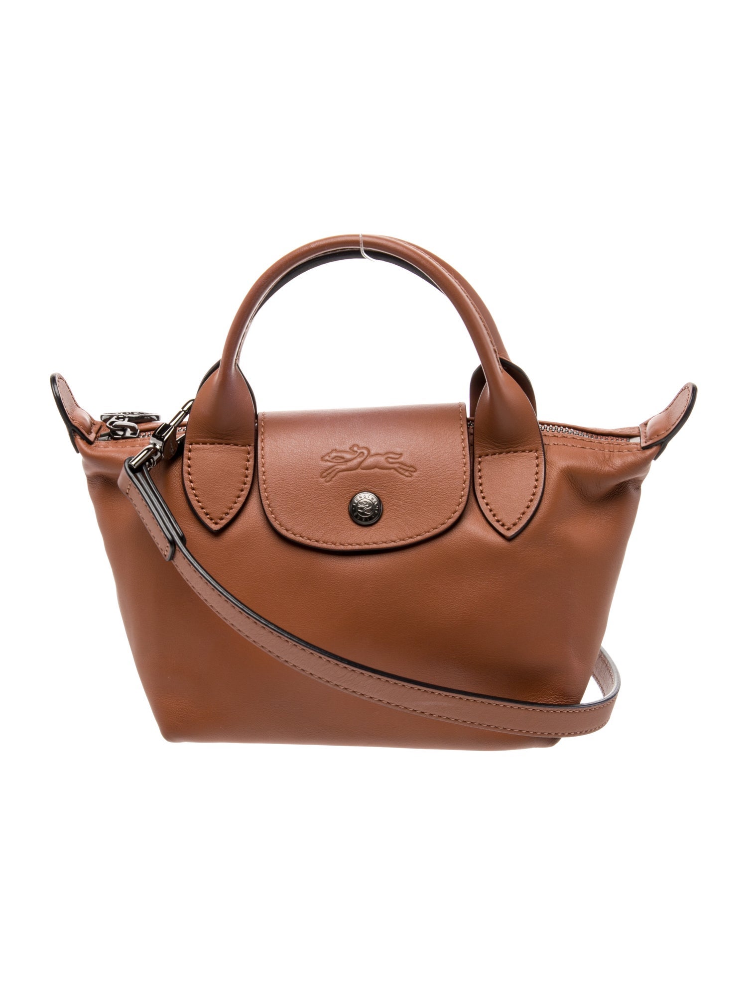 Longchamp Leather Le Pliage Xtra XS Handbag 2023