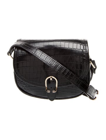 Longchamp Crossbody Bags Embossed Leather Bag