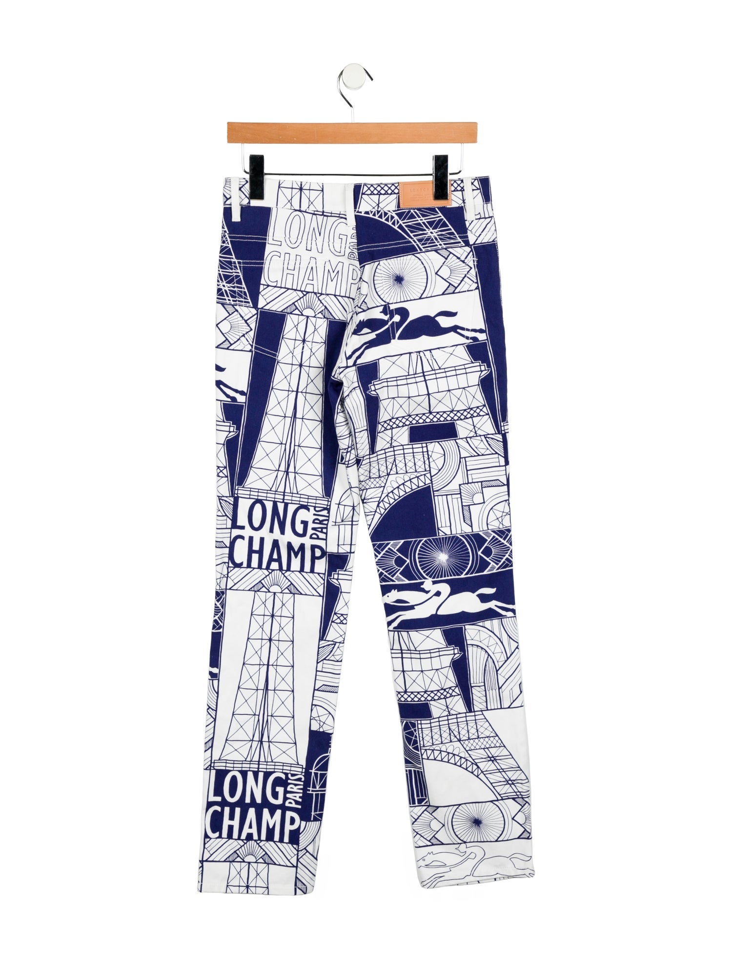 Longchamp Mid-Rise Straight Leg Jeans w/ Tags