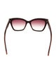 Longchamp Cat-Eye Gradient Sunglasses