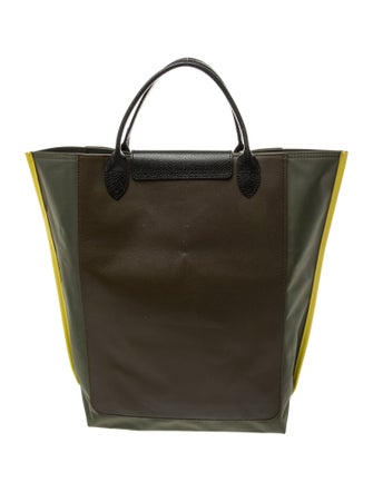 Longchamp Nylon Top Handle Bag
