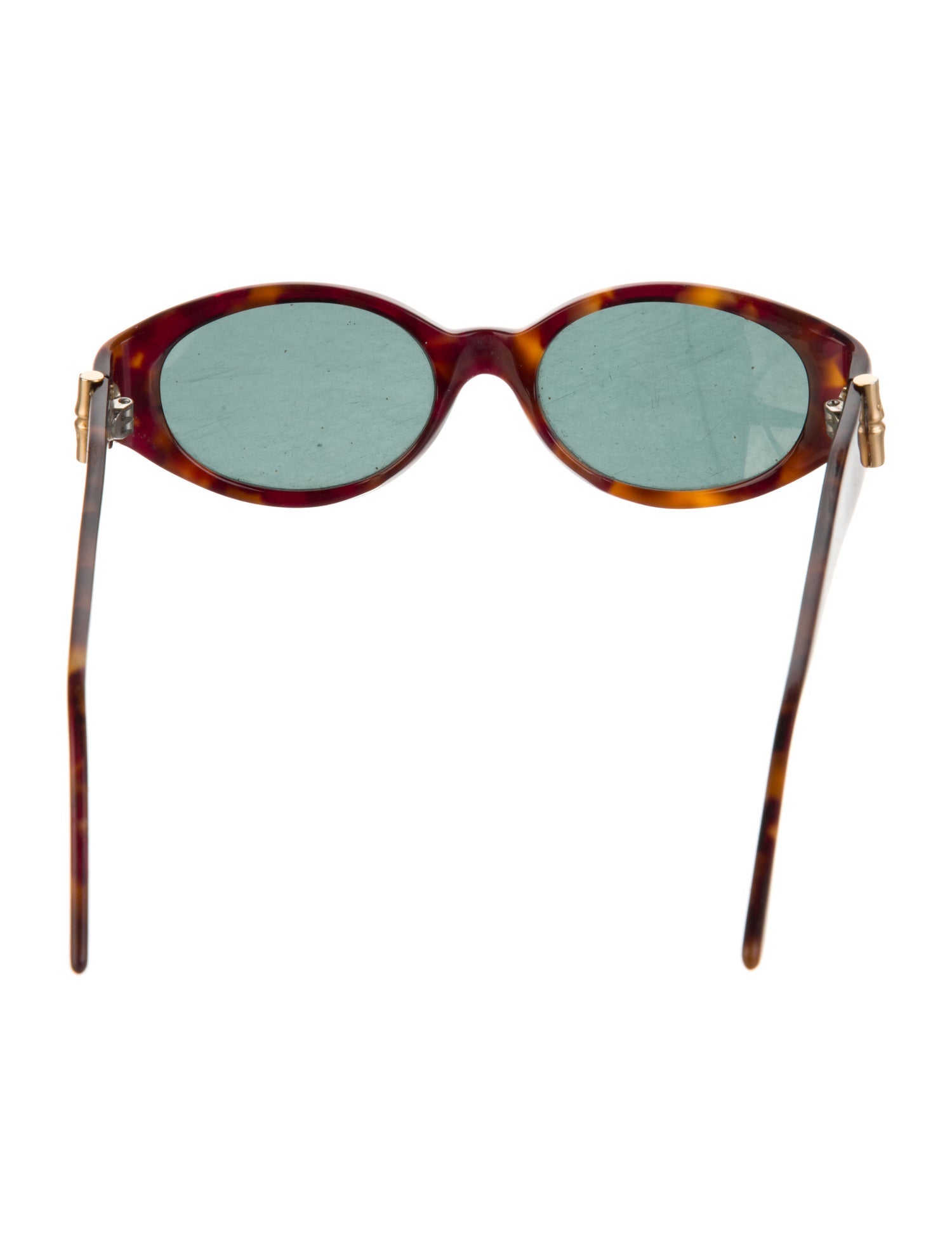 Longchamp Round Tinted Sunglasses