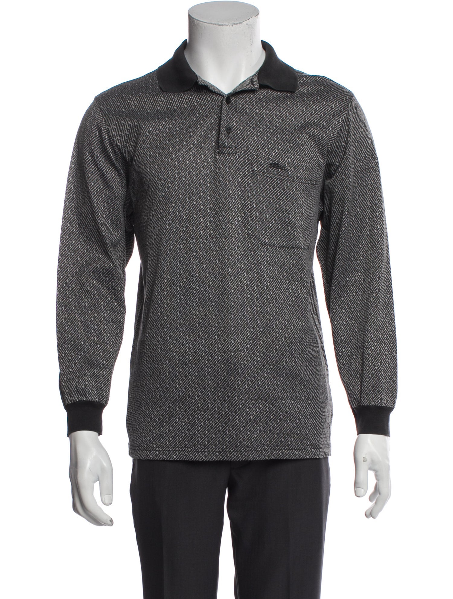 Longchamp Printed Long Sleeve Shirt