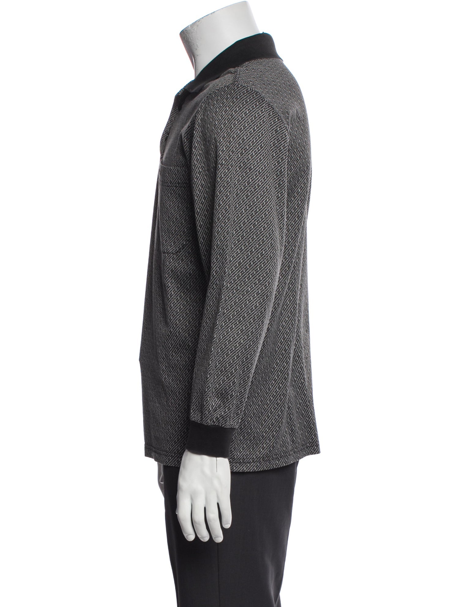 Longchamp Printed Long Sleeve Shirt