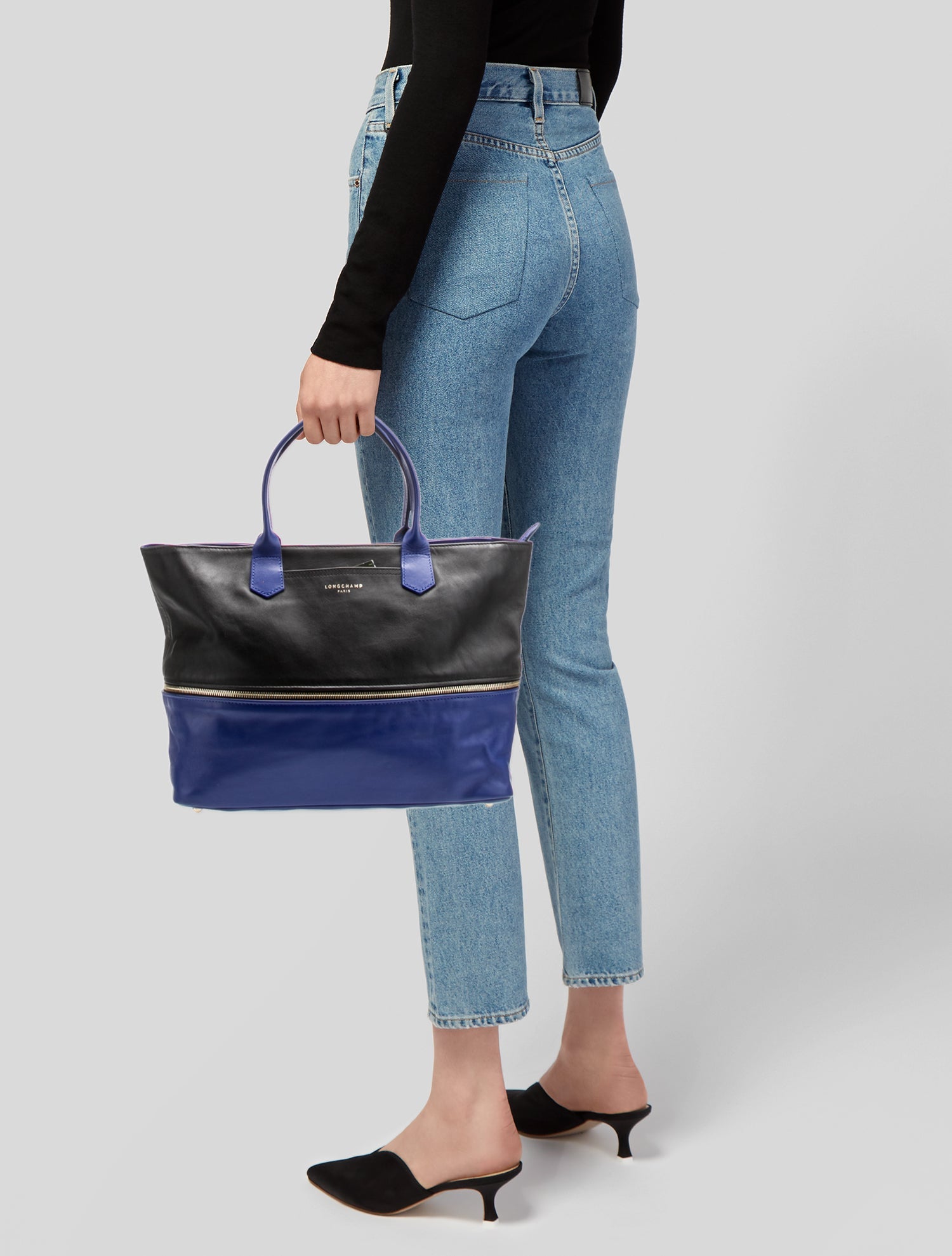 Longchamp Leather Tote