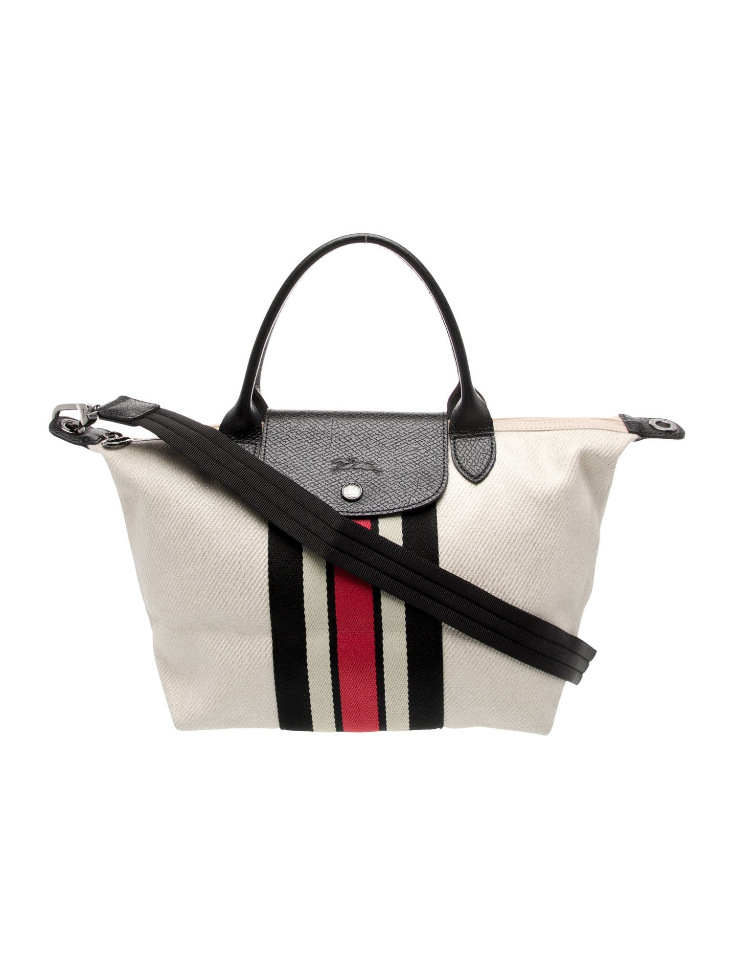 Longchamp Canvas Shoulder Bag