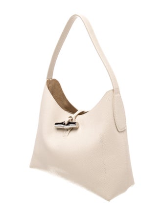 Longchamp Leather Top Handle Bag