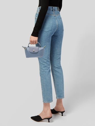 Longchamp Nylon Top Handle Bag