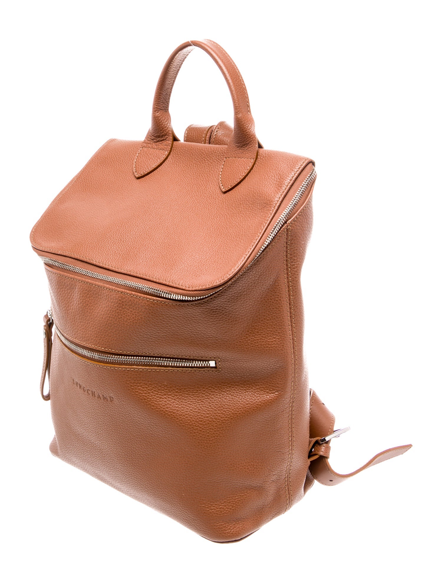 Longchamp Leather Backpack