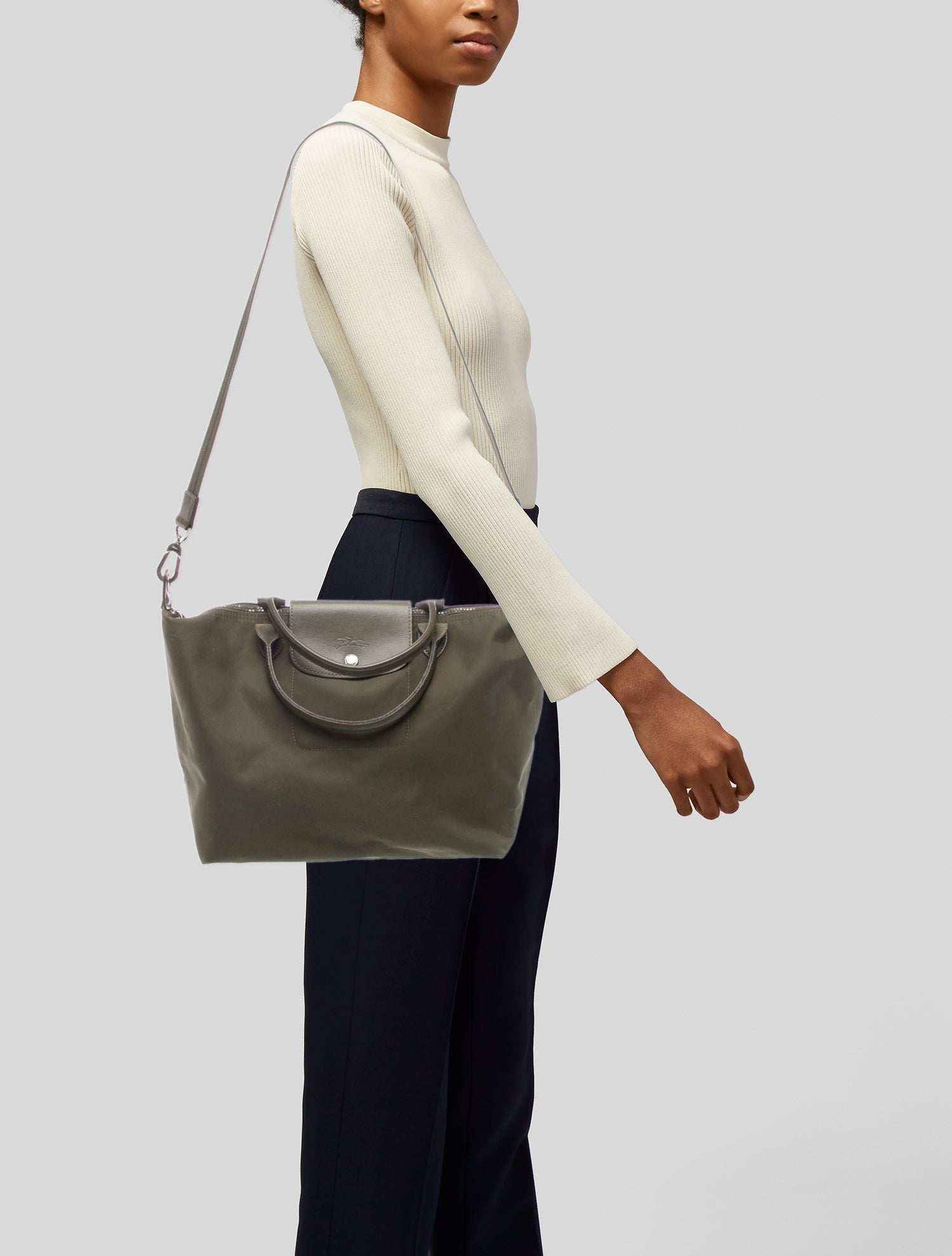 Longchamp Signature Top Handle Bag