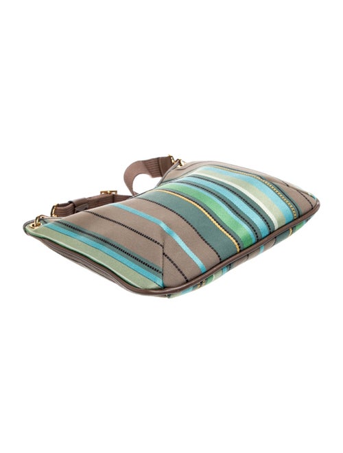 Longchamp Canvas Crossbody Bag