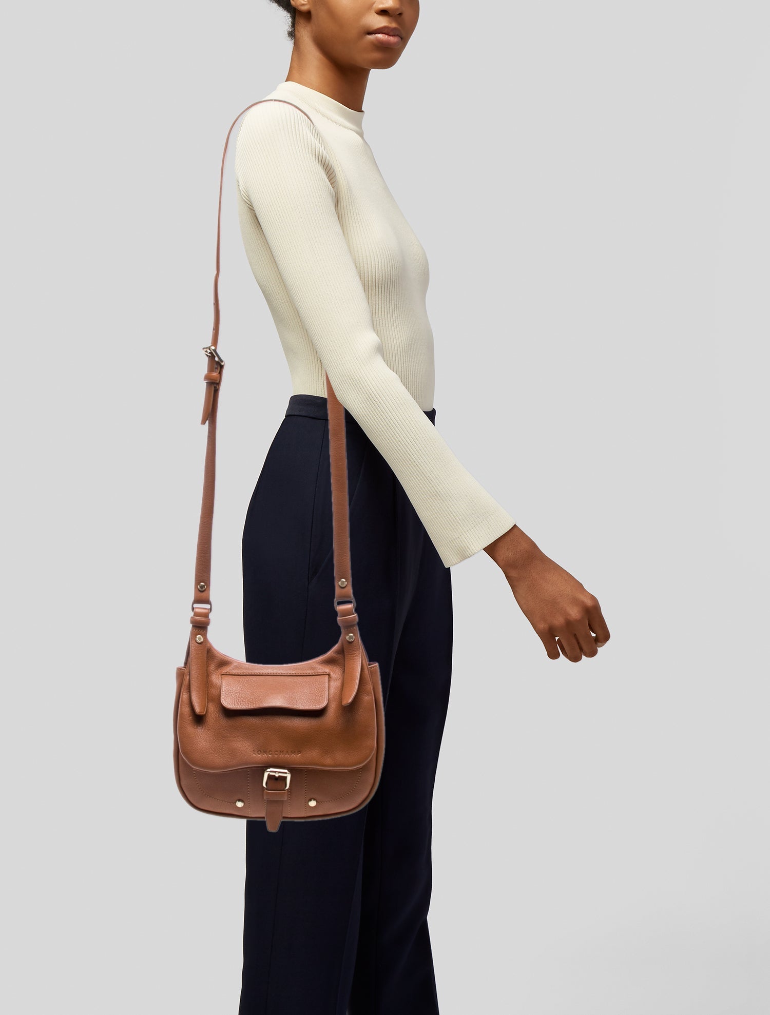 Longchamp Leather Crossbody Bag