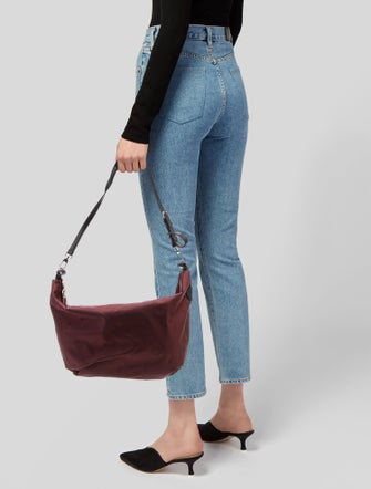 Longchamp Nylon Messenger Bag