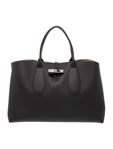 Longchamp Totes Leather Weekender Bag
