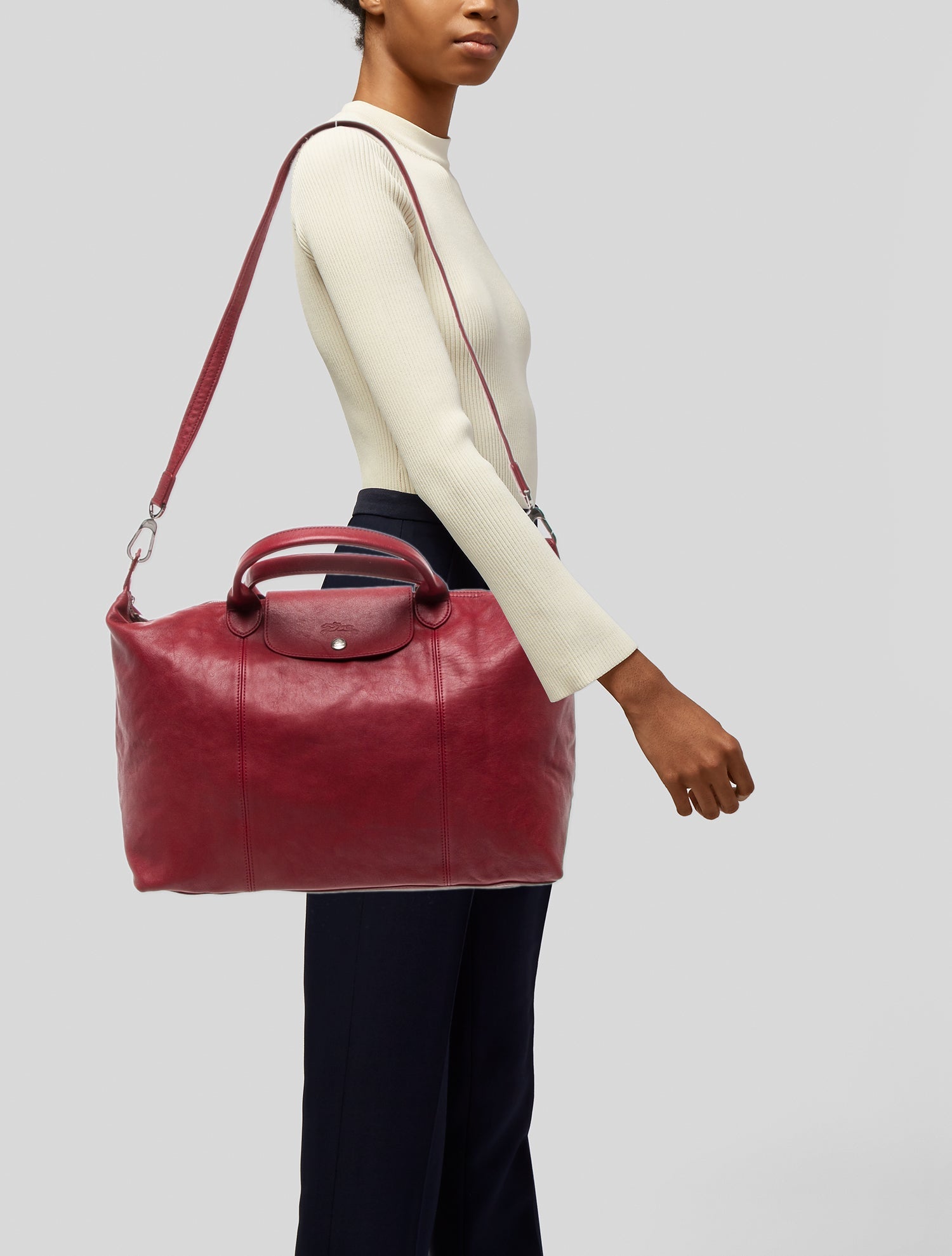 Longchamp Leather Le Pliage