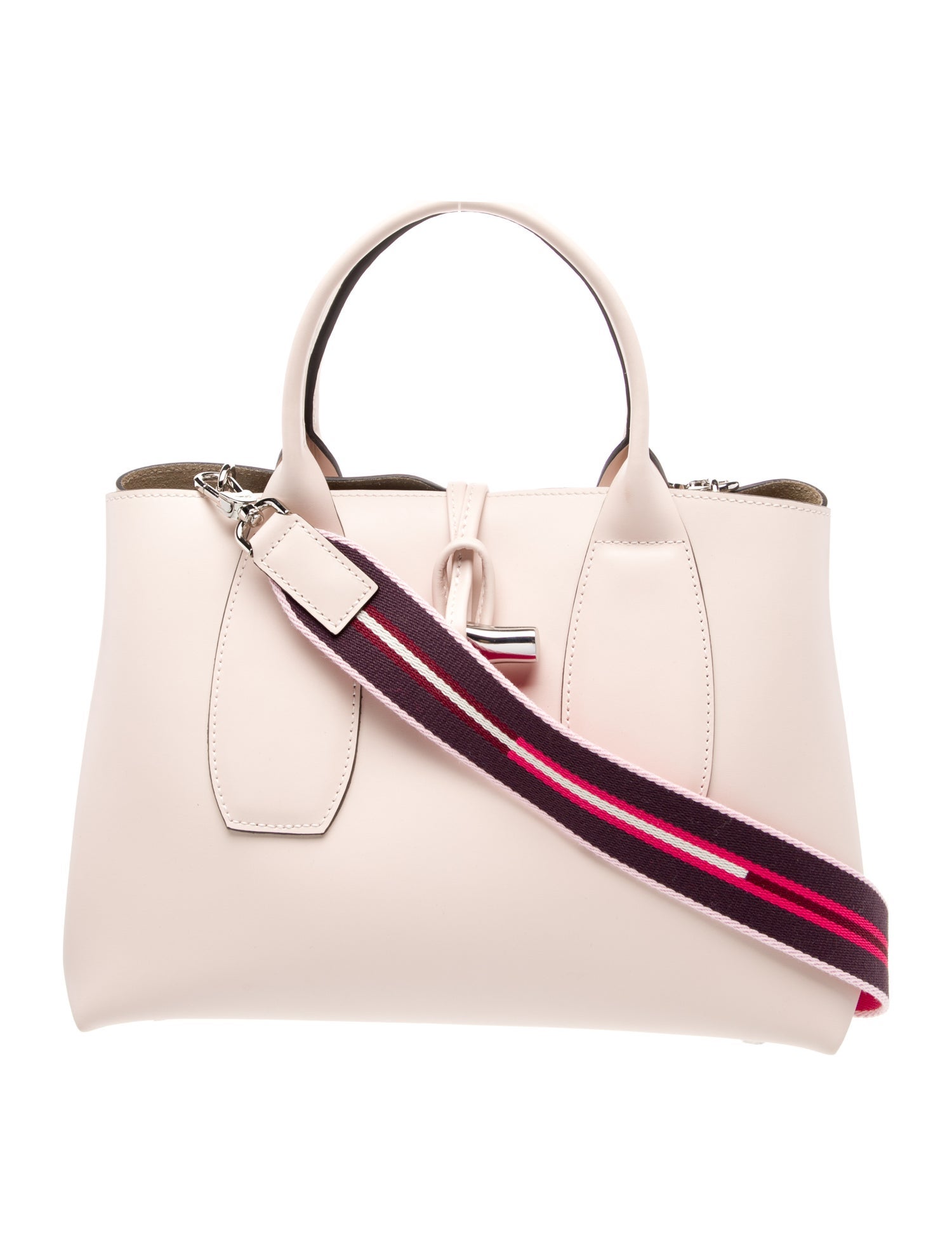 Longchamp Leather Top Handle Bag