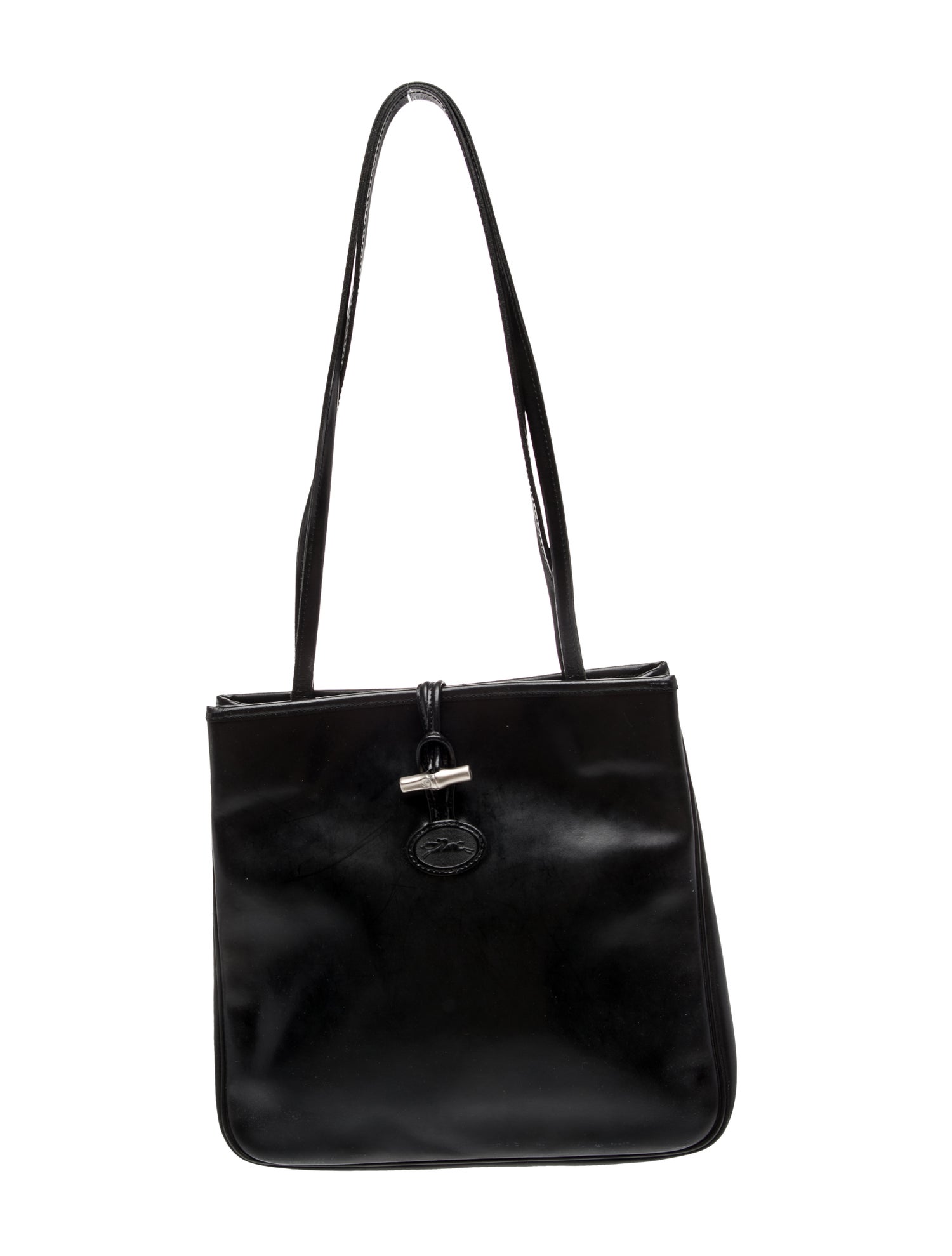 Longchamp Leather Shoulder Bag Vintage