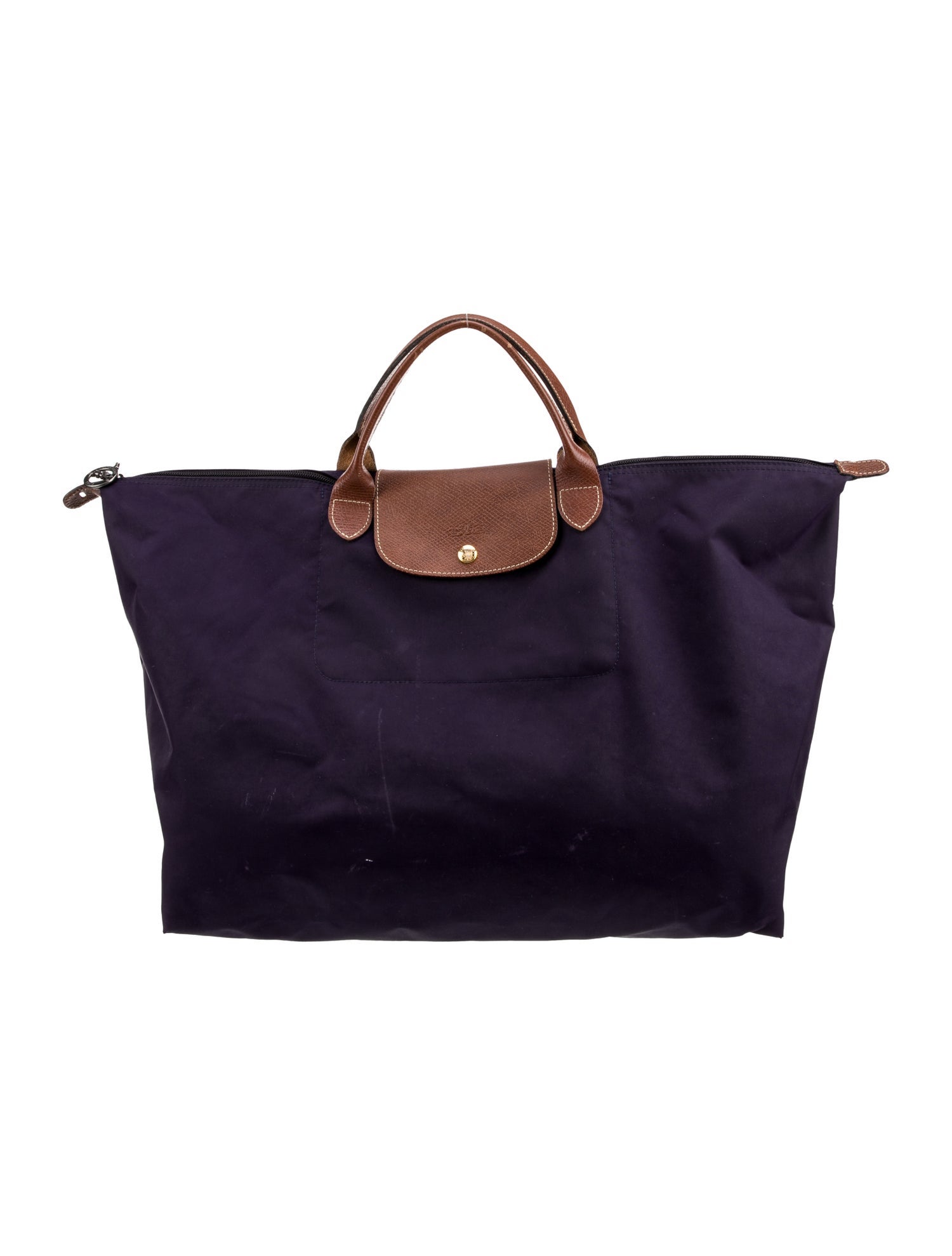 Longchamp Canvas Weekender Bag