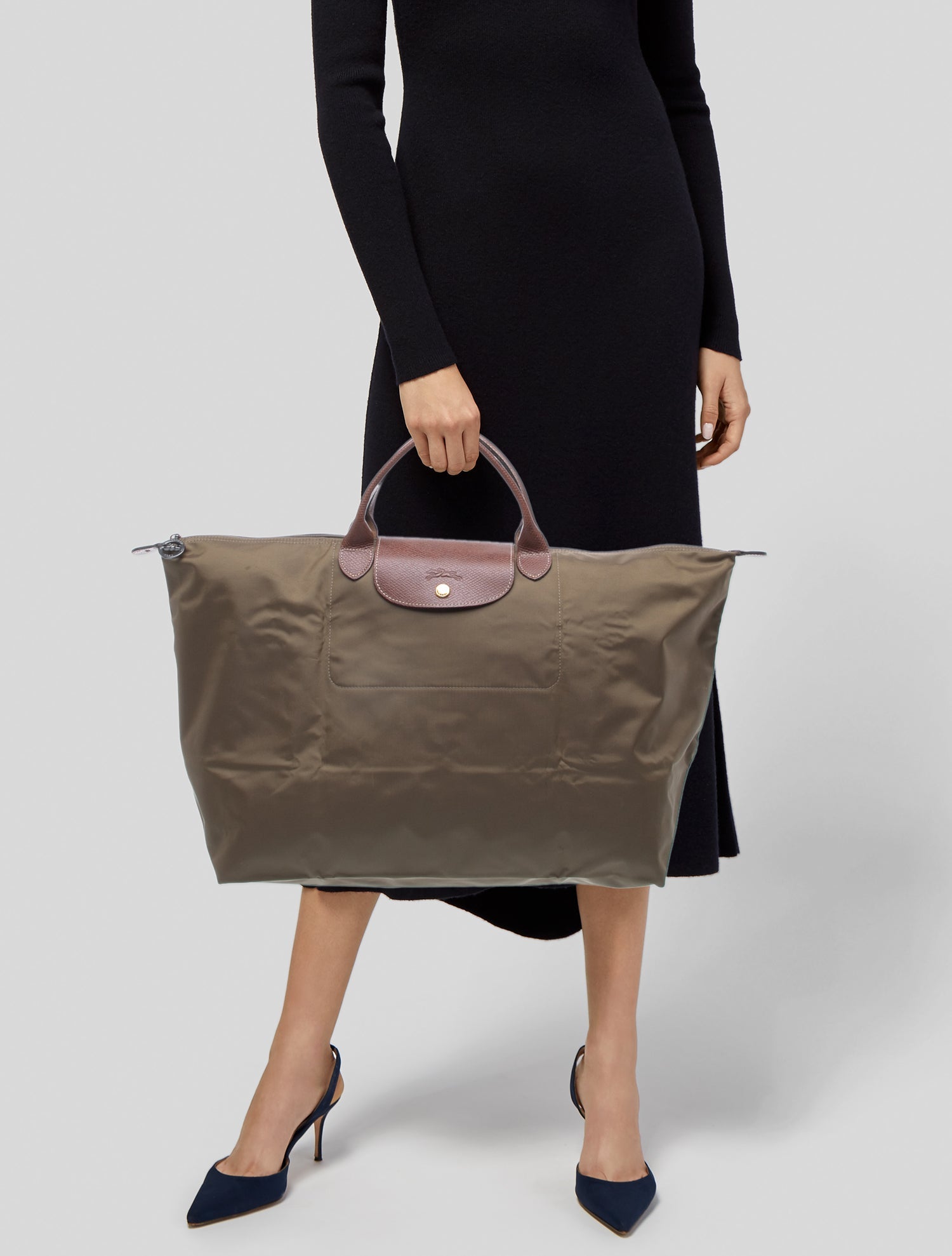 Longchamp Nylon Weekender Bag