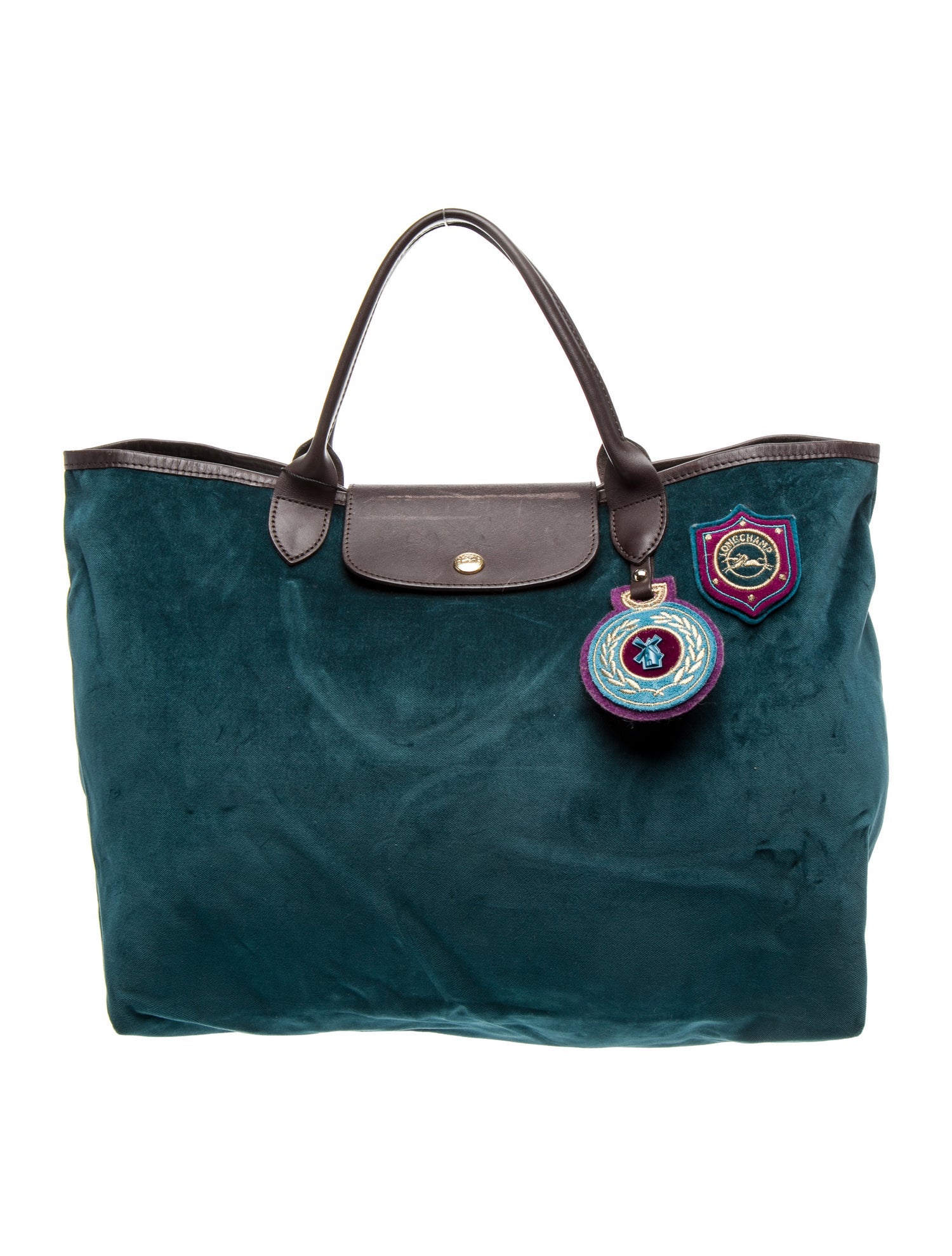 Longchamp Velvet Tote